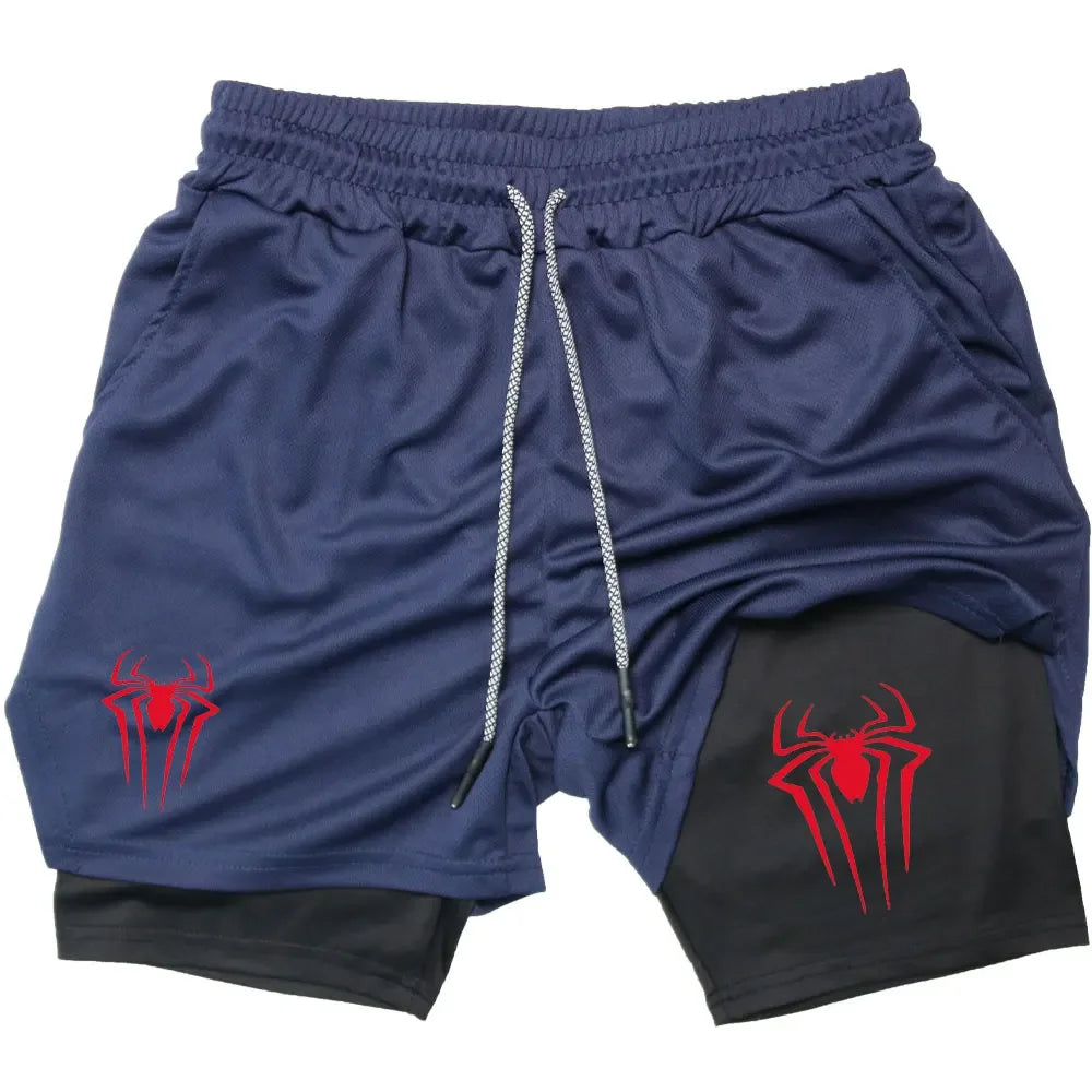 Gym Shorts Spider Man