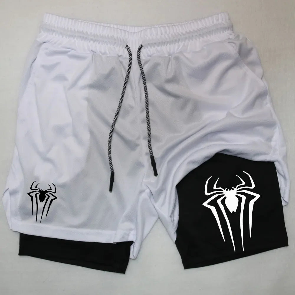 Gym Shorts Spider Man