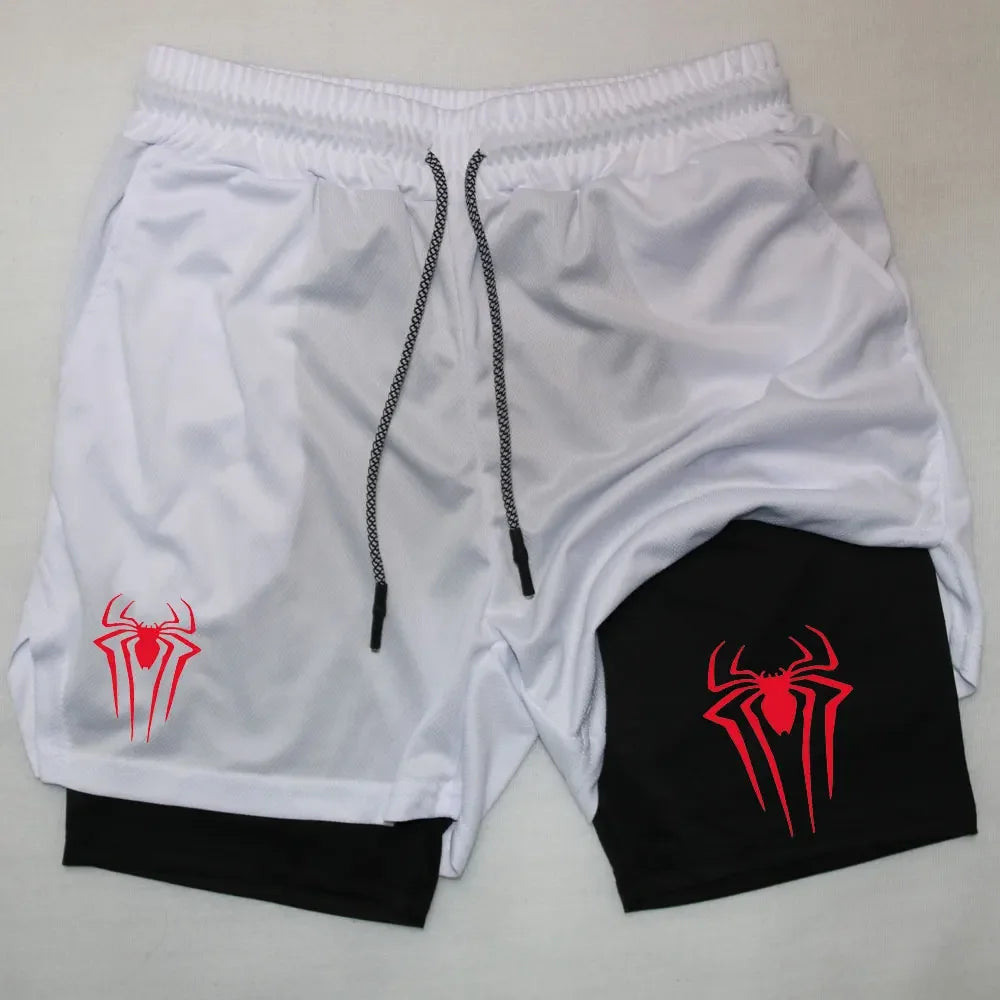 Gym Shorts Spider Man