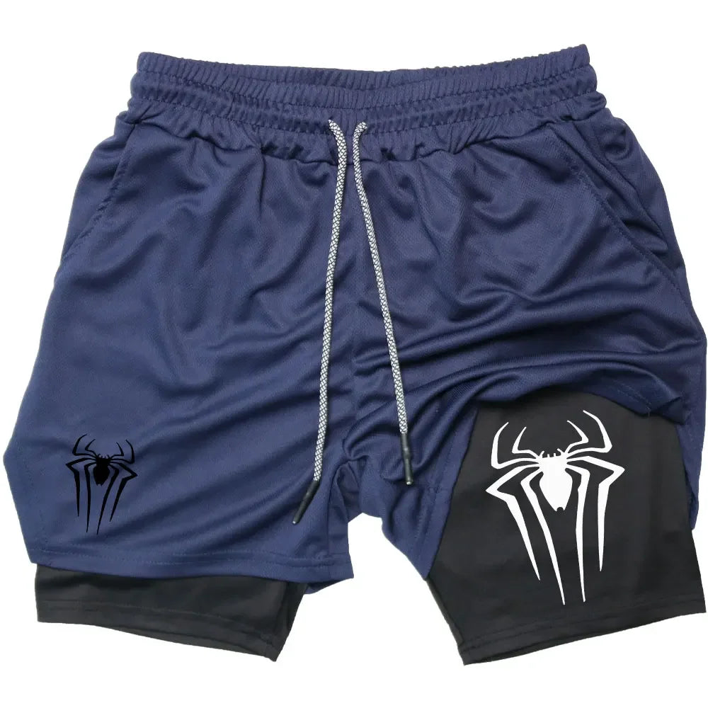 Gym Shorts Spider Man